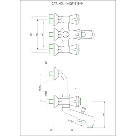 Wall Mixer 3-in-1 System