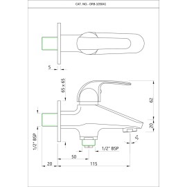 2-Way Bib Cock