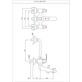 Wall Mixer 3-in-1 System