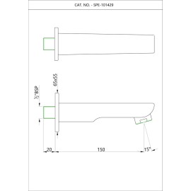 Aspire Bath Tub Spout