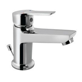 Single Lever Basin Mixer with Popup Waste