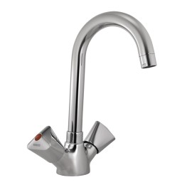 Sink Mixer with Swinging Pipe Spout