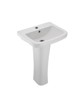 Wall Hung Basin with Full Pedestal