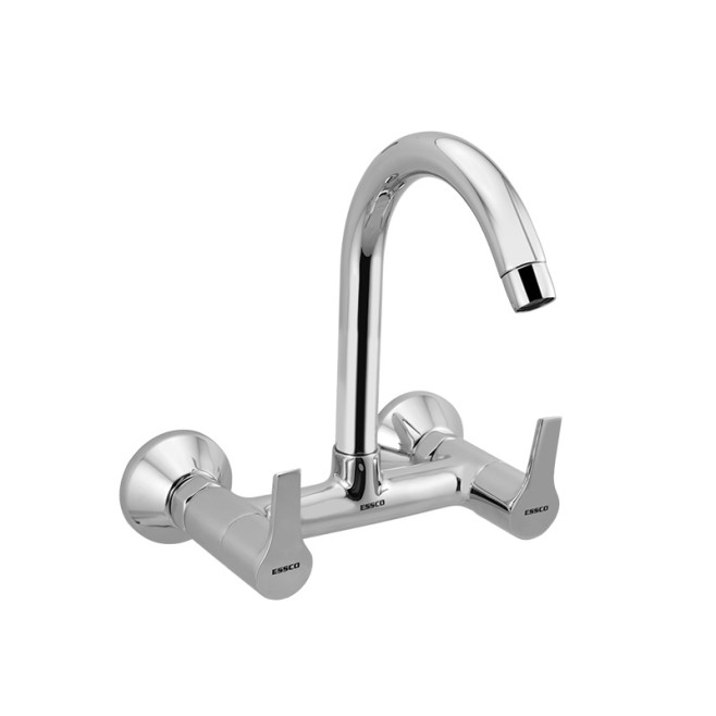 Sink Mixer with Swinging Spout