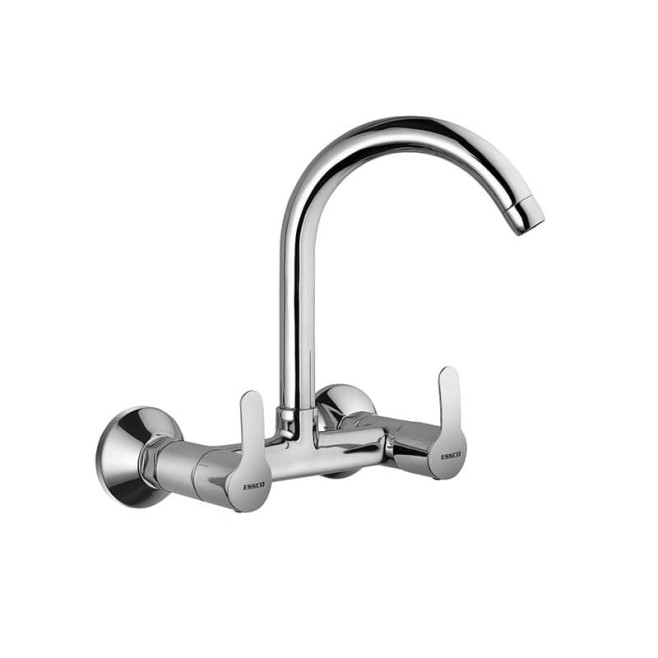 Sink Mixer with Swinging Spout