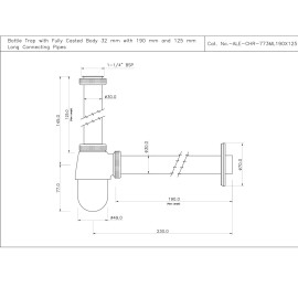 Bottle Trap with Fully Casted Body