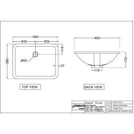 Under Counter Basin