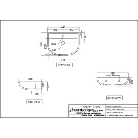 Wall Hung Basin