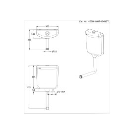 Wall Hung Cistern