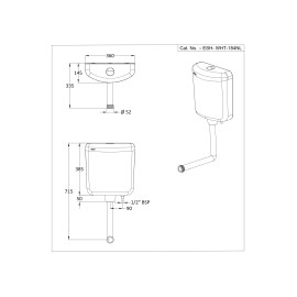 Wall Hung Cistern