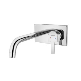 Exposed Part Kit of Single Lever Basin Mixer Wall Mounted