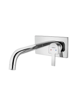 Exposed Part Kit of Single Lever Basin Mixer Wall Mounted