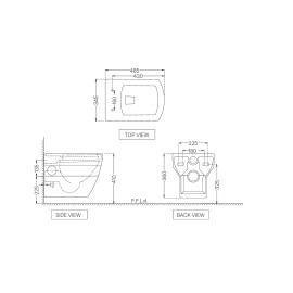 Wall Hung WC