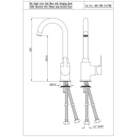 Side Single Lever Sink Mixer