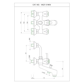 Wall Mixer 3-in-1 System
