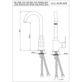 Side Single Lever Sink Mixer