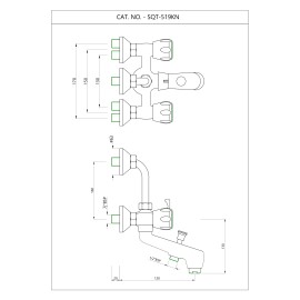 Wall Mixer 3-in-1 System Wall Mixer 3-in-1 System